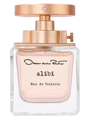 Frasco de Alibi Eau de Toilette, de Oscar de la Renta