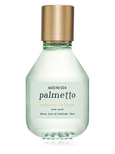 Frasco de Palmetto, de Nomenclature