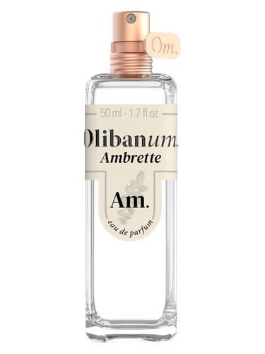 Frasco de Ambrette, de Olibanum.