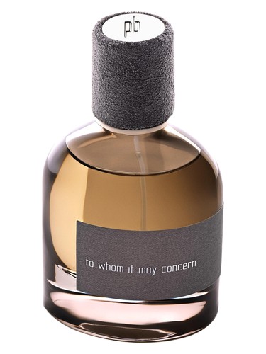 Frasco de To Whom It May Concern, de Parfum Büro | M-collections