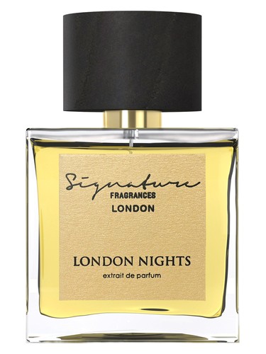 Frasco de London Nights, de Signature Fragrances