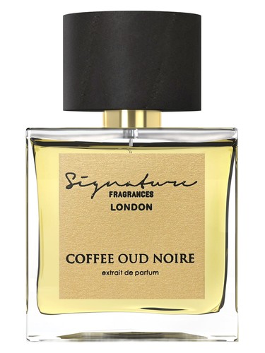 Frasco de Coffee Oud Noire, de Signature Fragrances