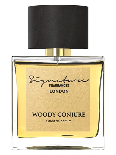 Frasco de Woody Conjure, de Signature Fragrances