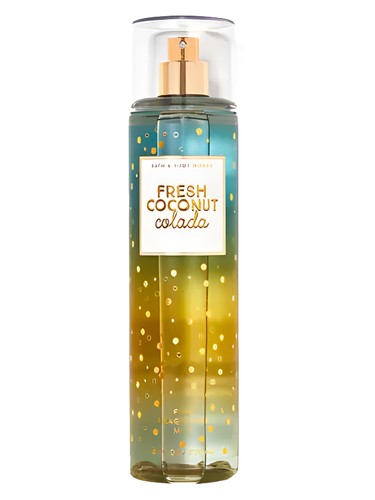 Frasco de Fresh Coconut Colada, de Bath & Body Works