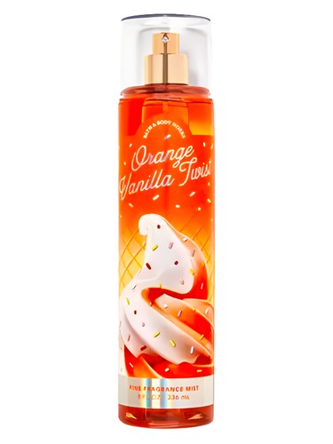 Frasco de Orange Vanilla Twist — Bath & Body Works