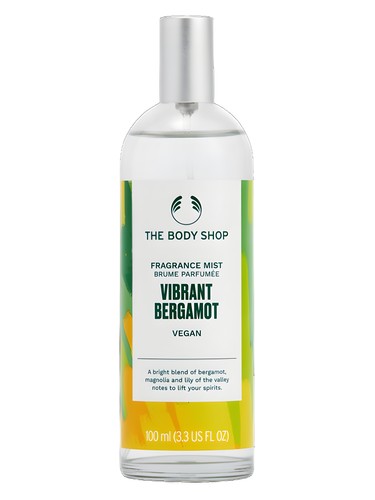 Frasco de Vibrant Bergamot, de The Body Shop
