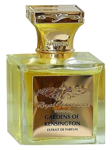 Frasco de Gardens of Kensington, de Royal Fragrances London
