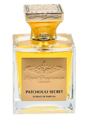 Frasco de Patchouli Secret, de Royal Fragrances London