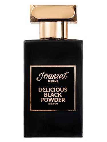 Frasco de Delicious Black Powder, de Jousset Parfums