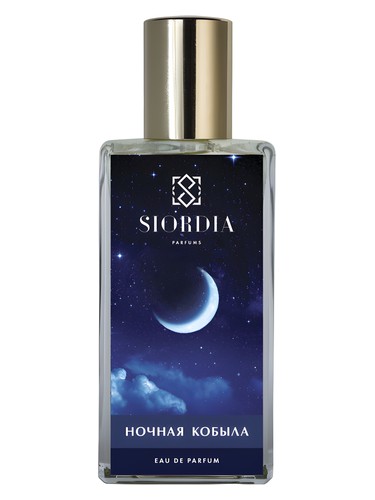 Frasco de Night Horse (Ночная Кобыла), de Siordia Parfums