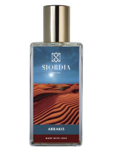 Frasco de Arrakis, de Siordia Parfums