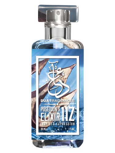 Frasco de Poseidon's Elixir 11Z, de The Dua Brand
