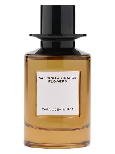 Frasco de Saffron & Orange Flowers, de Zara