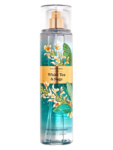 Frasco de White Tea & Sage, de Bath & Body Works