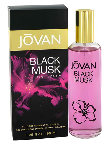 Frasco de Black Musk, de Jovan