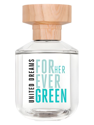 Frasco de United Dreams Forever Green for Her, de Benetton