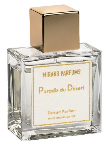 Frasco de Paradis du Désert, de Mirads Parfums