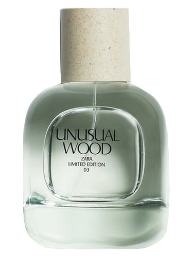 Frasco de Unusual Wood, de Zara