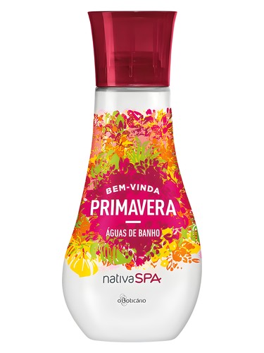 Frasco de Águas de Banho Bem-Vinda Primavera, de O Boticário