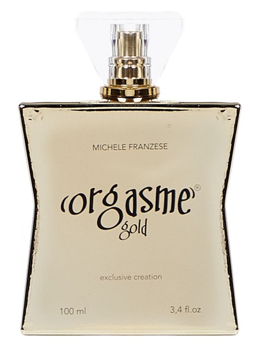 Frasco de Orgasme Gold — Michele Franzese Orgasme Parfumes