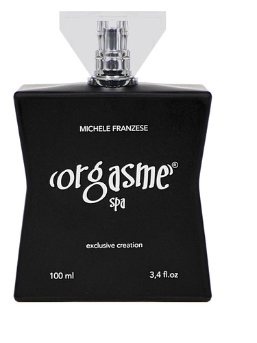 Frasco de Orgasme Spa, de Michele Franzese Orgasme Parfumes