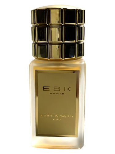 Frasco de Ruby N Vanilla Oud, de EBK