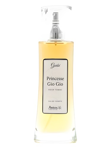 Frasco de Princesse Gio Gio, de Antos Cosmesi Naturale