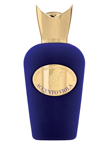 Frasco de Accento Viola, de Sospiro Perfumes