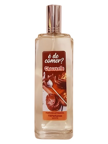 Frasco de Chocotella, de Tiê Perfumes
