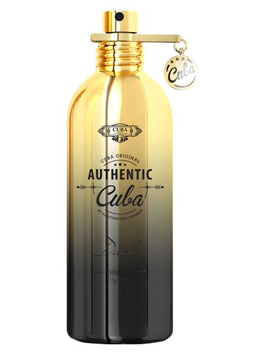 Frasco de Cuba Authentic Dark, de Cuba Paris