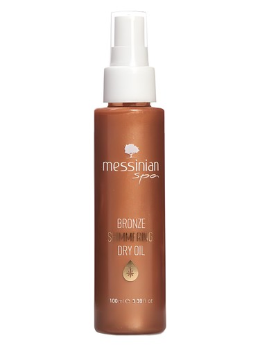 Frasco de Bronze Shimmering Oil, de Messinian SPA