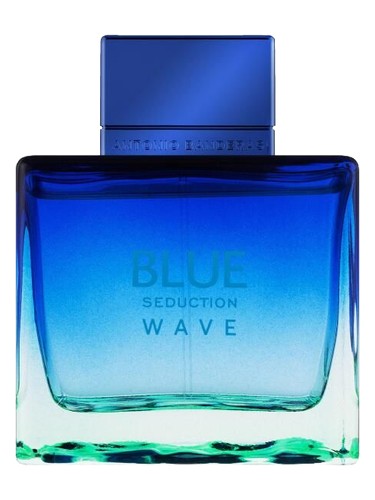 Frasco de Blue Seduction Wave for Men, de Antonio Banderas