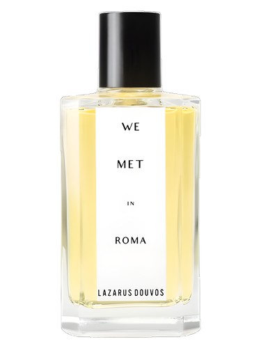 Frasco de We Met in Roma, de Lazarus Douvos
