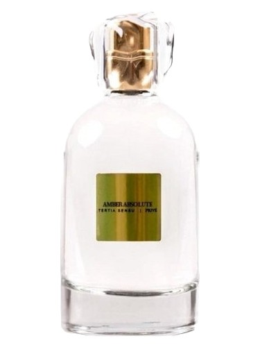 Frasco de Amber Absolute, de Tertia Sensu