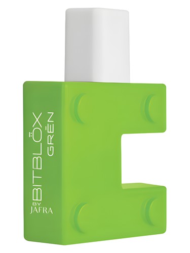 Frasco de Bitblöx Grēn, de JAFRA