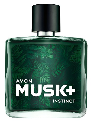 Frasco de Musk + Instinct, de Avon
