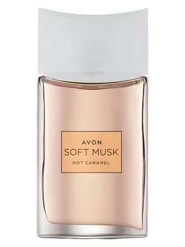 Frasco de Soft Musk Hot Caramel, de Avon