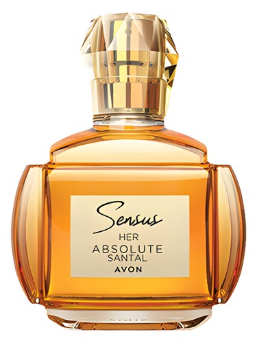 Frasco de Sensus Absolute Santal Her, de Avon