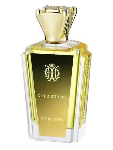 Frasco de Gold Sunset, de Attar Al Has