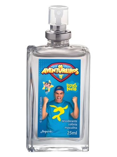 Frasco de Luccas Neto Aventureiro Azul, de Jequiti