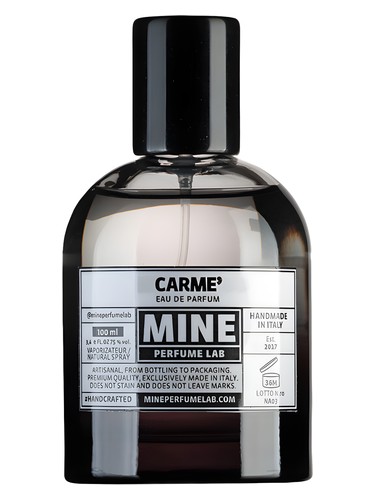Frasco de Carme', de Mine Perfume Lab