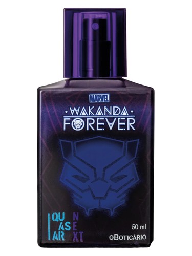 Frasco de Quasar Next Wakanda Forever, de O Boticário