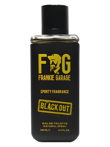 Frasco de Sporty Fragrance Black Out, de Frankie Garage