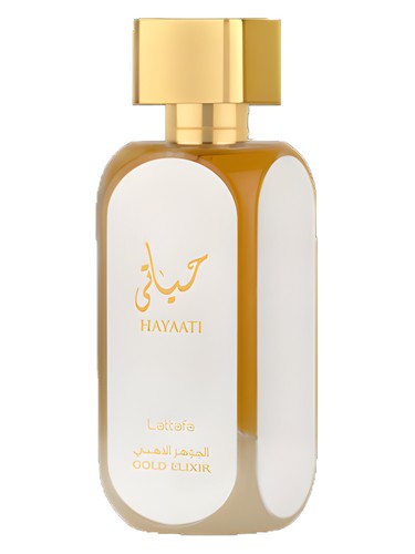 Frasco de Hayaati Gold Elixir — Lattafa Perfumes