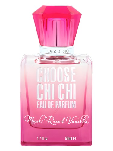 Frasco de Musk Rose & Vanilla, de Chi Chi