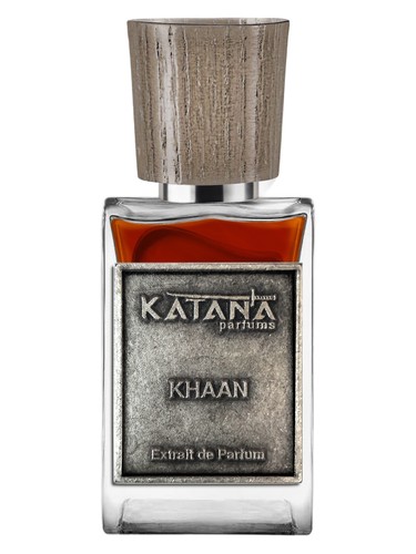 Frasco de Khaan, de Katana Parfums