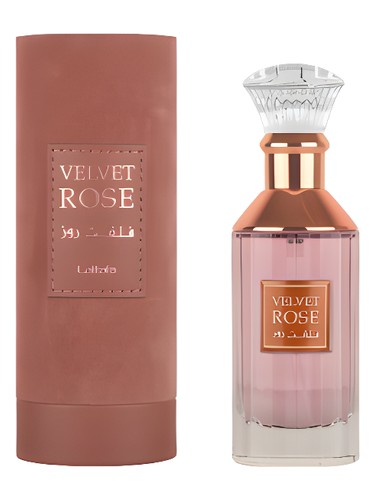 Frasco de Velvet Rose — Lattafa Perfumes