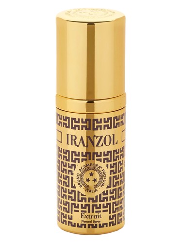 Frasco de Iranzol – Extrait de Parfum (Gold Collection), de Bruno Acampora