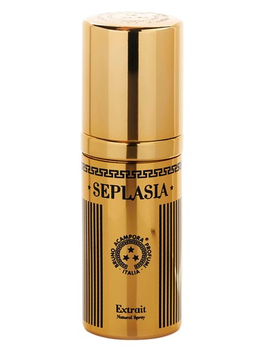 Frasco de Seplasia – Extrait de Parfum (Gold Collection), de Bruno Acampora