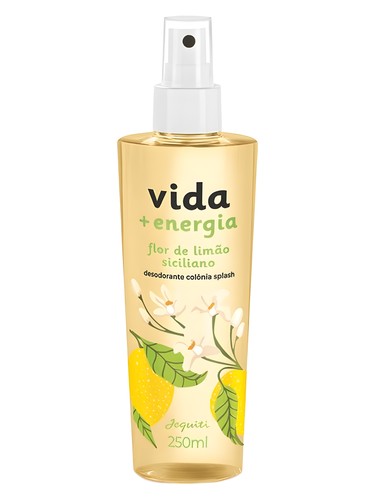Frasco de Vida + Energia Flore de Limão Siciliano, de Jequiti